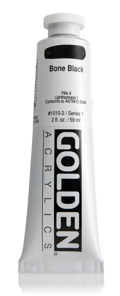 HB ACRYLIC PAINT  BONE BLACK 2OZ